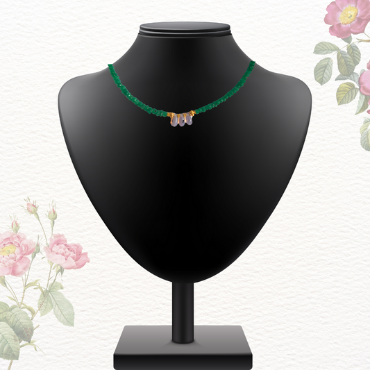 Raining Violet Necklace